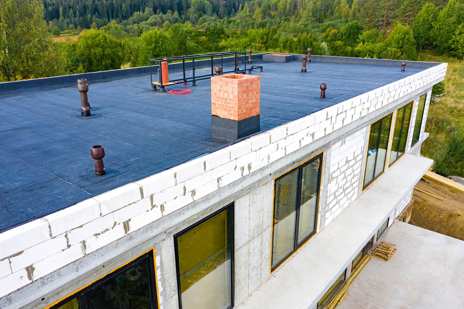 Commercial Roof Membrane Puncture Repair in Topeka, KS