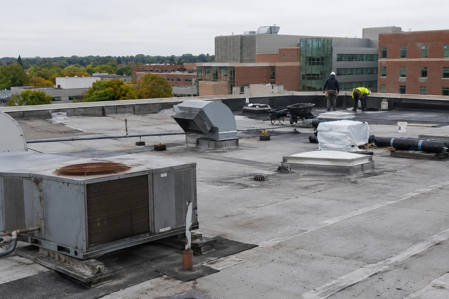 Healthcare System Roofing in Topeka, KS