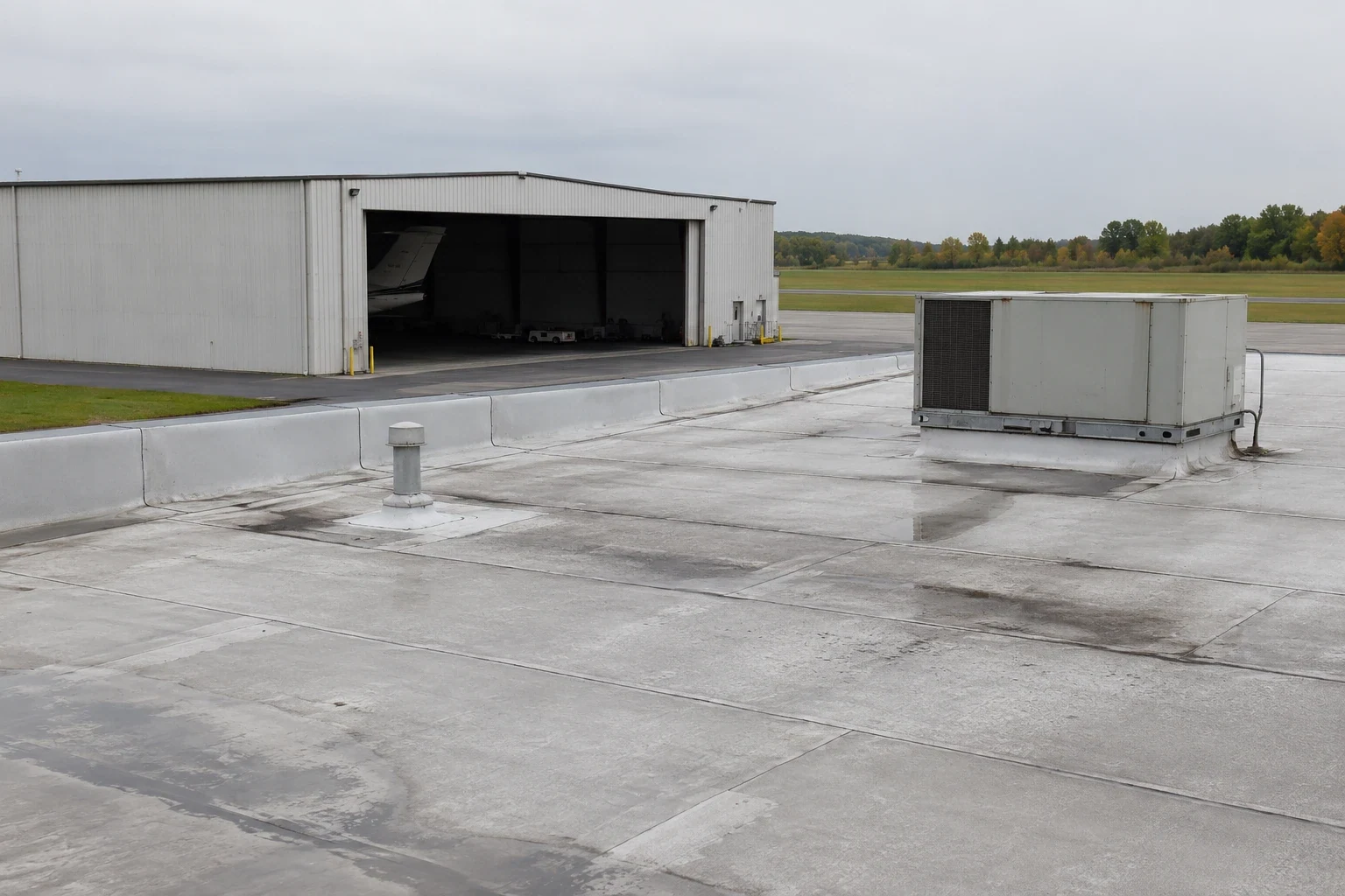 Aircraft Hangar Roofing in Topeka, KS