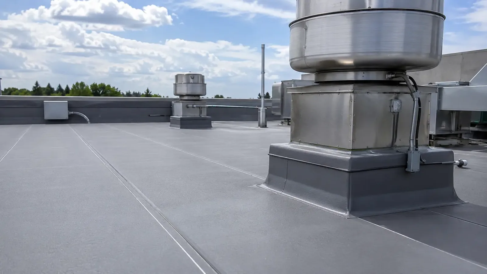 PVC Commercial Roofing in Topeka, KS