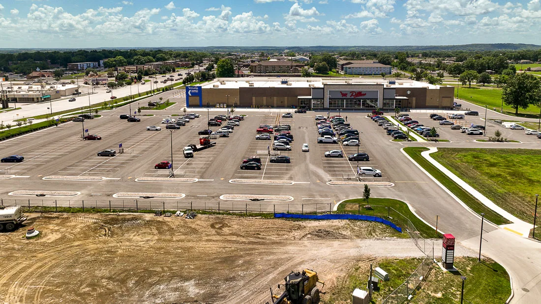 Commercial Roofing at Central Crossing Commerce Park, Topeka, KS